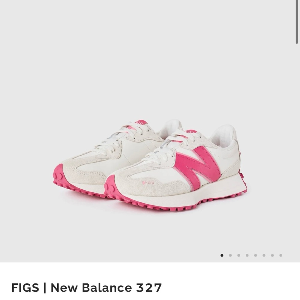 FIGS | New Balance 327 f*ing pink